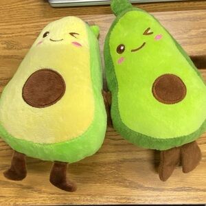 Plush Avocado Toys